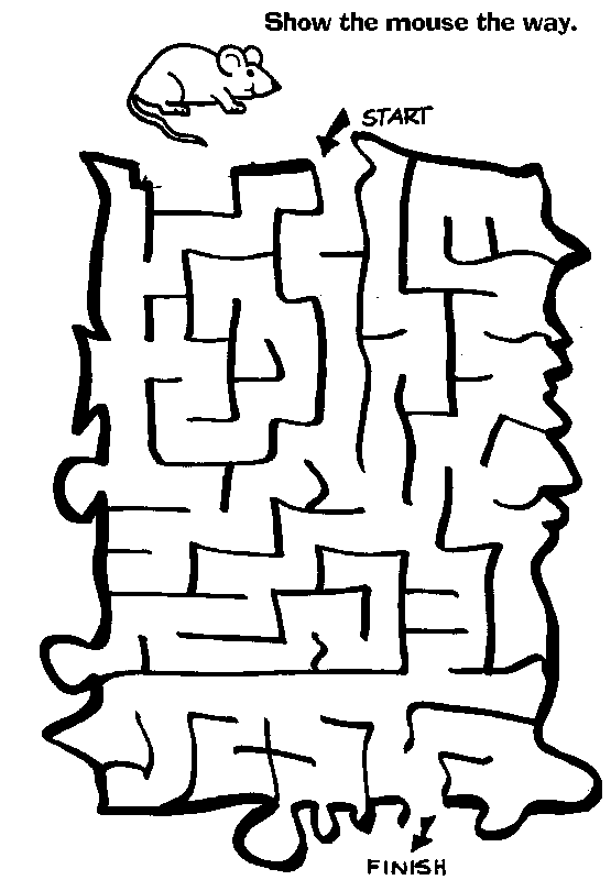 printable maze games